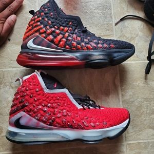 2 pair of lebron james shoes